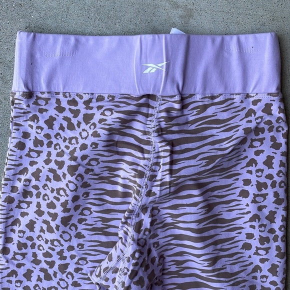 Reebok Mod Safari Tights Workout Gear Leggings - Picture 6 of 7